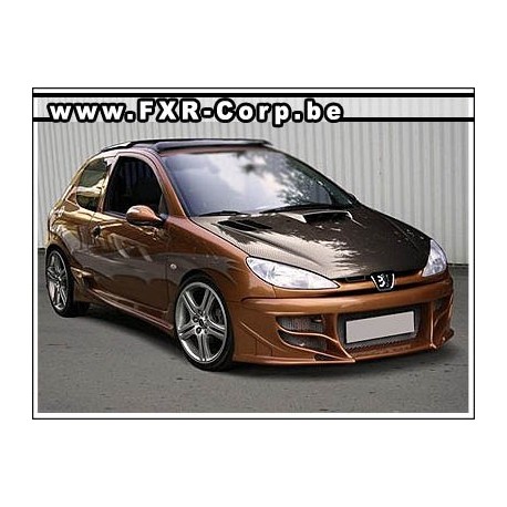 ▷ Peugeot 206 * Pare-Choc Avant * Wild * Dj - Tuning — bas prix